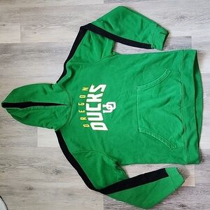 Fanatics Mens Oregon Ducks Hoodie/Hooded Sweatshirt Green Black Yellow White Lg